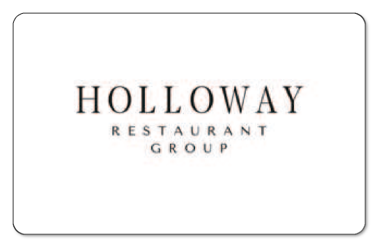 Holloway black text on a white background